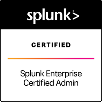 Splunk Enterprise Certified Admin certification